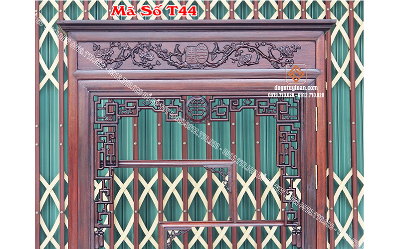 Tủ Rượu, Tủ Bày Đồ Gỗ Gụ T44