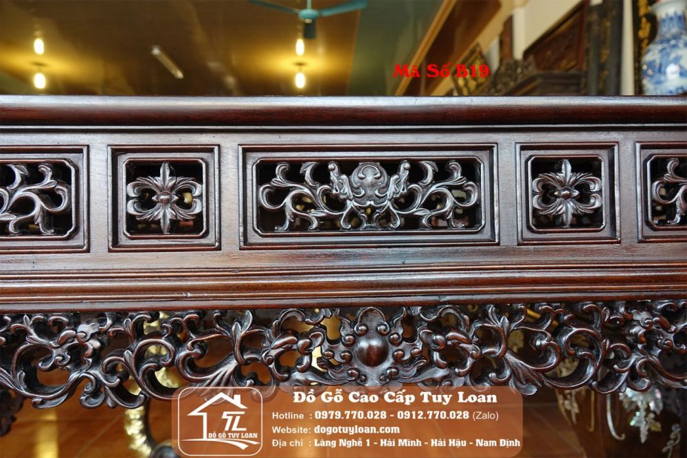 Bàn Trung Đường Huế Mã Số B19