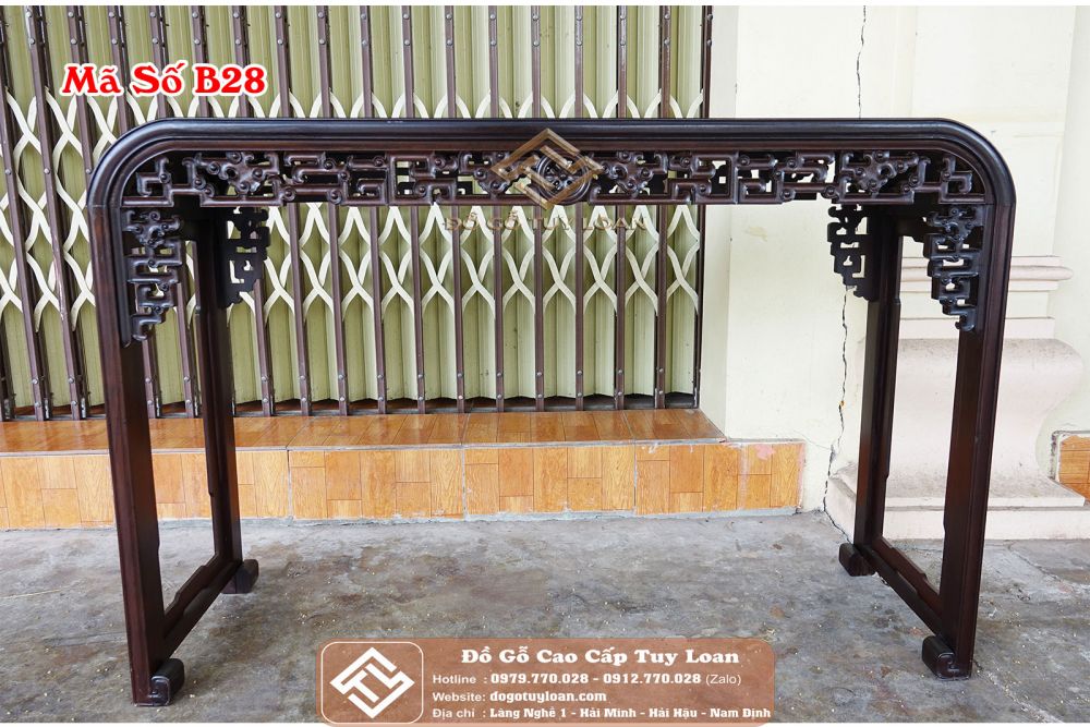 Bàn Bày Đồ Triện Xúc Mã Số B28