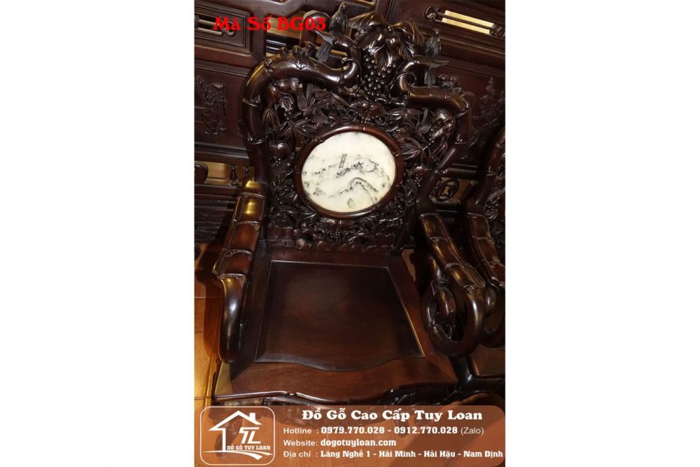 Bàn Ghế Phòng Khách- Bộ Trúc Đan hàng đẹp| Đồ Gỗ Tuy Loan