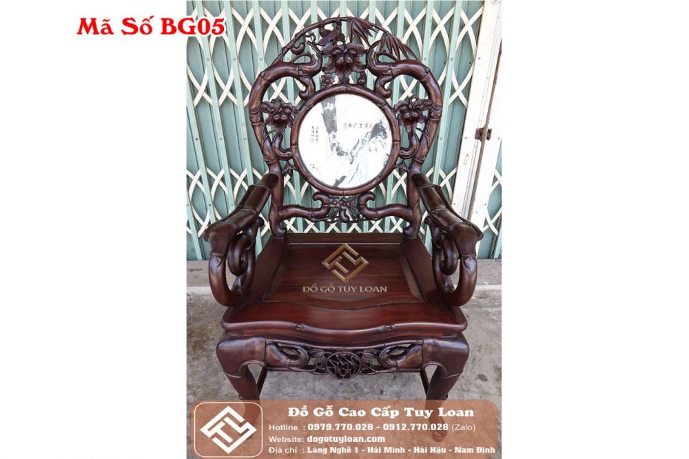 Bàn Ghế Phòng Khách - Bộ Trúc Dưa 7 món hàng đẹp