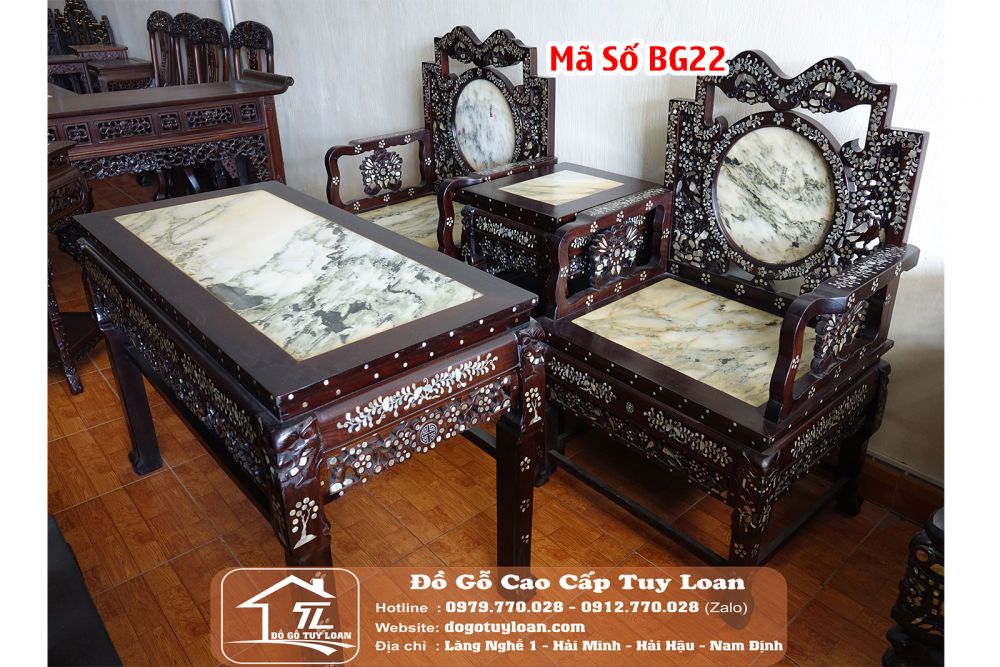 Ghế Vách Tàu Khảm Ốc, giá hợp lý, hàng chất lượng| Đồ Gỗ Tuy Loan