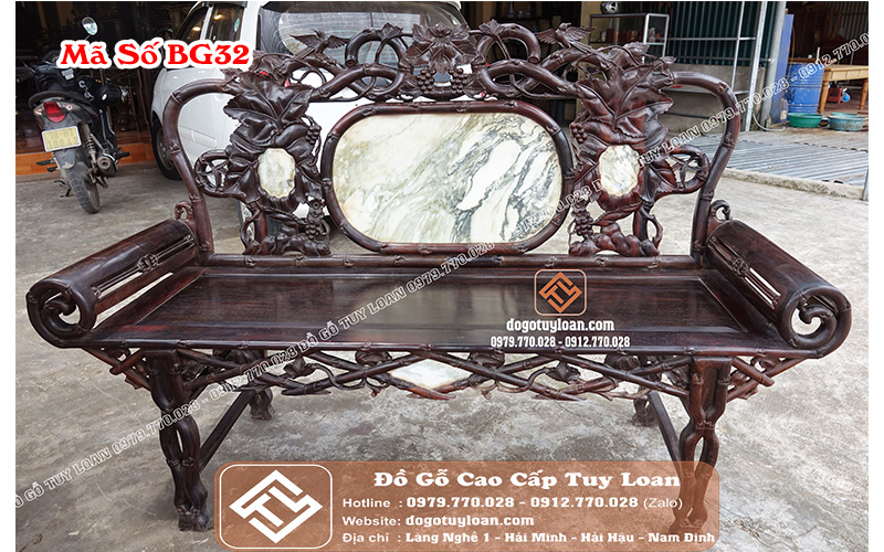 Bộ Phương Gỗ Trắc Hàng Hiếm BG32