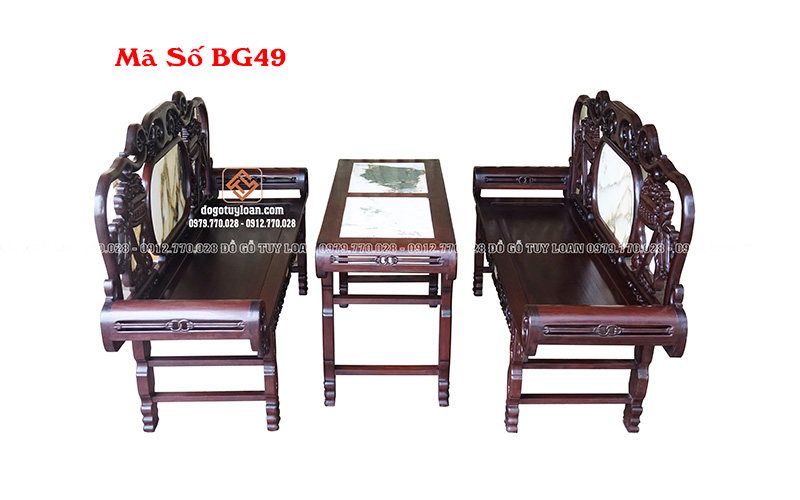 Bộ Phương Mõ Gỗ Gụ mã số BG49